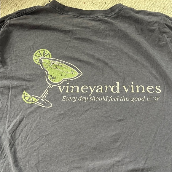 Vineyard Vines Men's Slate Blue T-Shirt - Picture 5 of 5